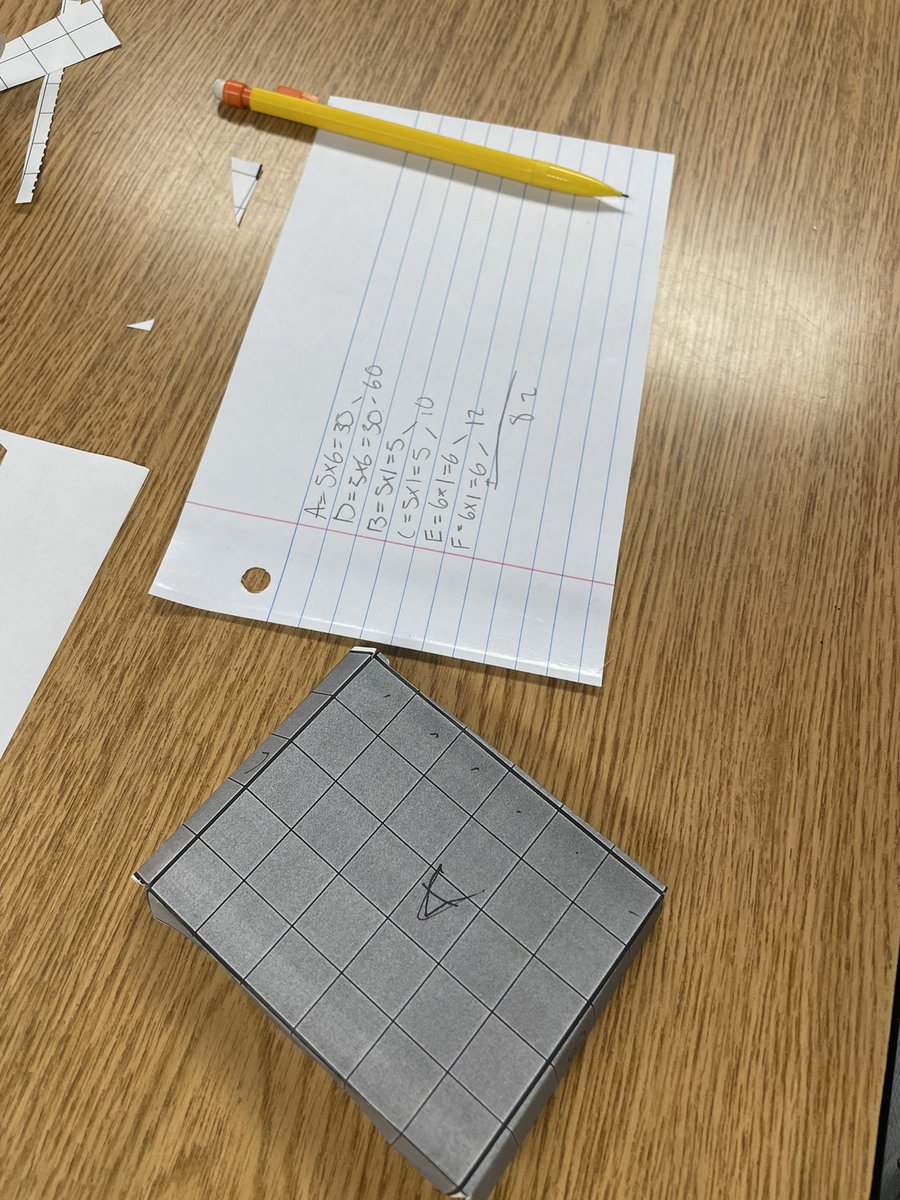 MrsBrooksPUSD's tweet photo. I loved seeing a hands on activity and structured math discourse in 6th grade today! ✏️✂️💭 @IllustrateMath @RanchHillsPUSD #polygons #surfacearea #mathdiscourse #coplanning #coteaching https://t.co/CGD3F3sqT1