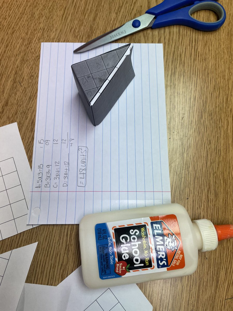 MrsBrooksPUSD's tweet photo. I loved seeing a hands on activity and structured math discourse in 6th grade today! ✏️✂️💭 @IllustrateMath @RanchHillsPUSD #polygons #surfacearea #mathdiscourse #coplanning #coteaching https://t.co/CGD3F3sqT1