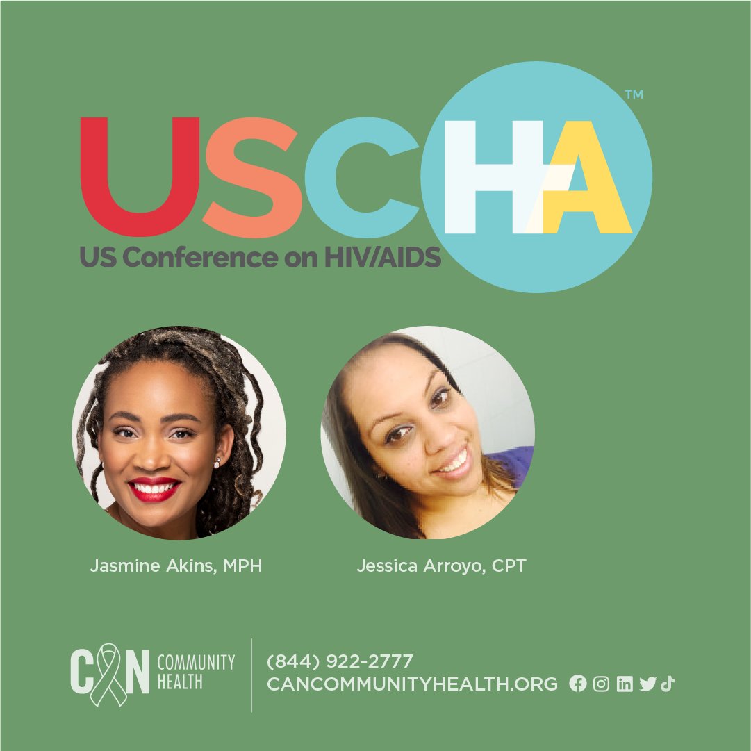 CANCommHealth's tweet photo. SAN JUAN, PR: Follow along on our Instagram stories as we post content from this year's #USCHA2022 conference! Jasmine and Jessica are sharing news all weekend from the event! #EndTheEpidemic #LeadWithRace #USCHA @NMACCommunity https://t.co/S6kGdGWykw