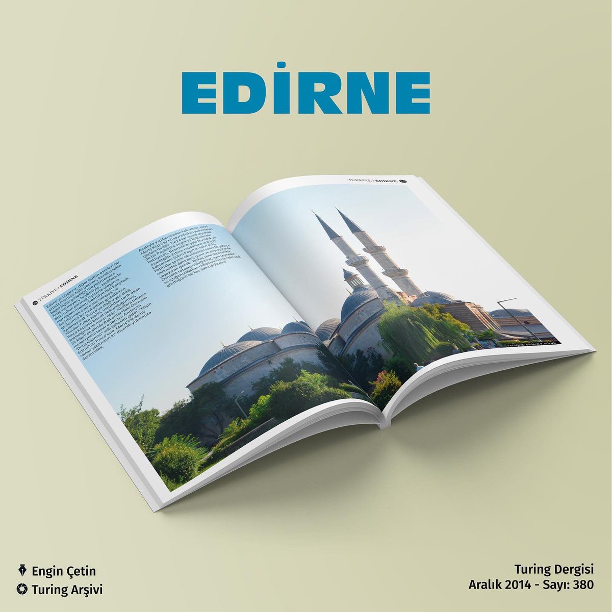 turing1923's tweet photo. 🎉Turing Dergisi’nde Türkiye başlığıyla yer verdiğimiz gezi yazılarından bir yenisini daha sizlerle paylaşıyoruz. 

Edirne’nin tarihini ve güzelliklerini içtenlikle anlatan “Edirne” yazısının tamamına Turing'in internet sitesinden ulaşabilirsiniz. 🤗

https://t.co/WCTYu3YgkS https://t.co/sCg07tGnHe
