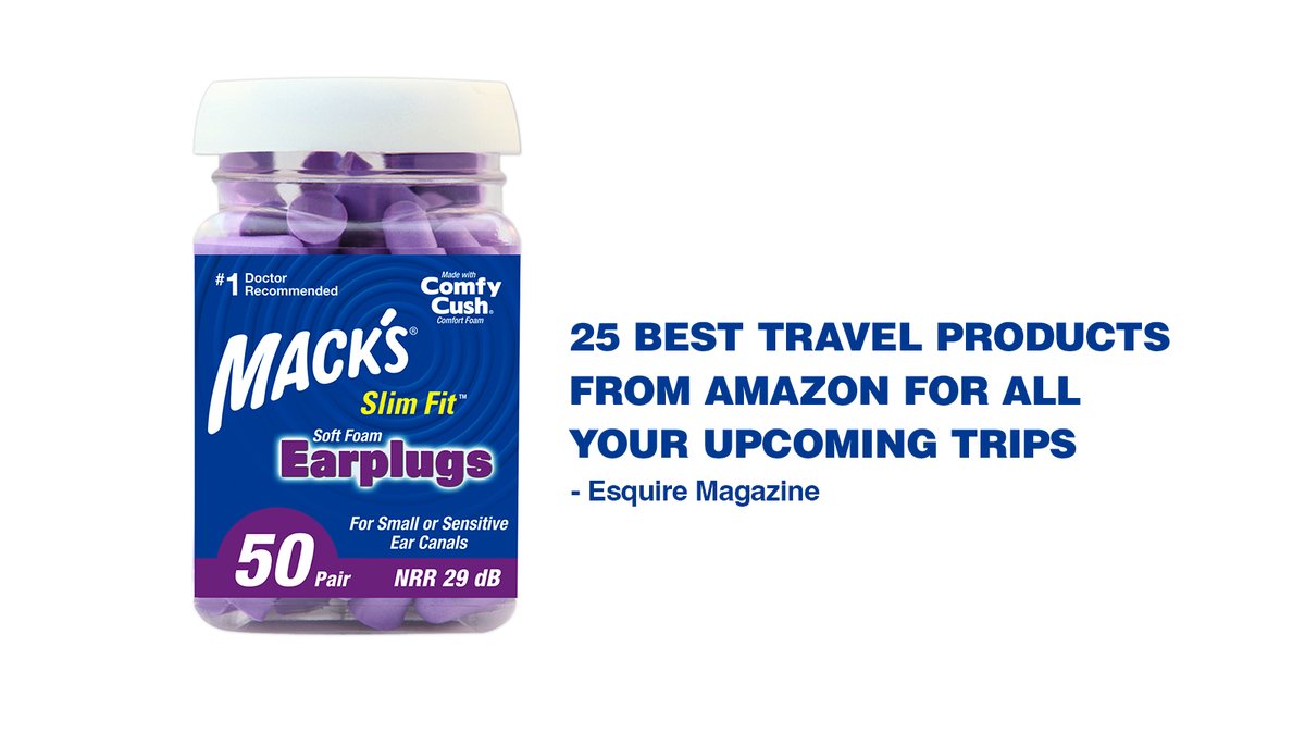 Mack's Ear Plugs tweet media