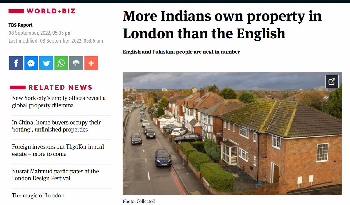 HarmanSingh85's tweet photo. India was a British Colony for over 200 years, but hey look The tables are turning now, London is gradually becoming an Indian colony 🥳🥳💪💪 https://t.co/KBZqGutl8L