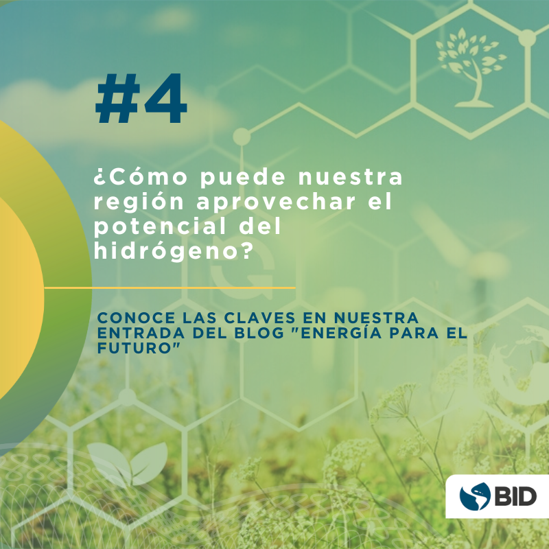 el_BID's tweet photo. El #Hidrógeno tiene el potencial de desempeñar un papel importante en la transición energética. @ArielYepezG escribe sobre los potenciales usos de este elemento, y cómo el hidrógeno verde abre muchas oportunidades de descarbonización en los países de #LAC. Conoce más: