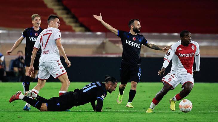 Maç Sonucu: Trabzonspor 1-3 Monaco