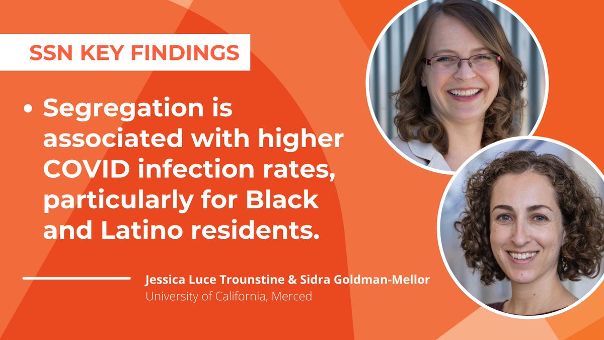 People of color experience adverse health effects when living in segregated cities. @trounstine & Sidra Goldman-Mellor of @ucmerced explain how this pattern of inequality has been reproduced by the #COVID19 pandemic with their @JHPPL research. Read here: scholars.org/contribution/c…