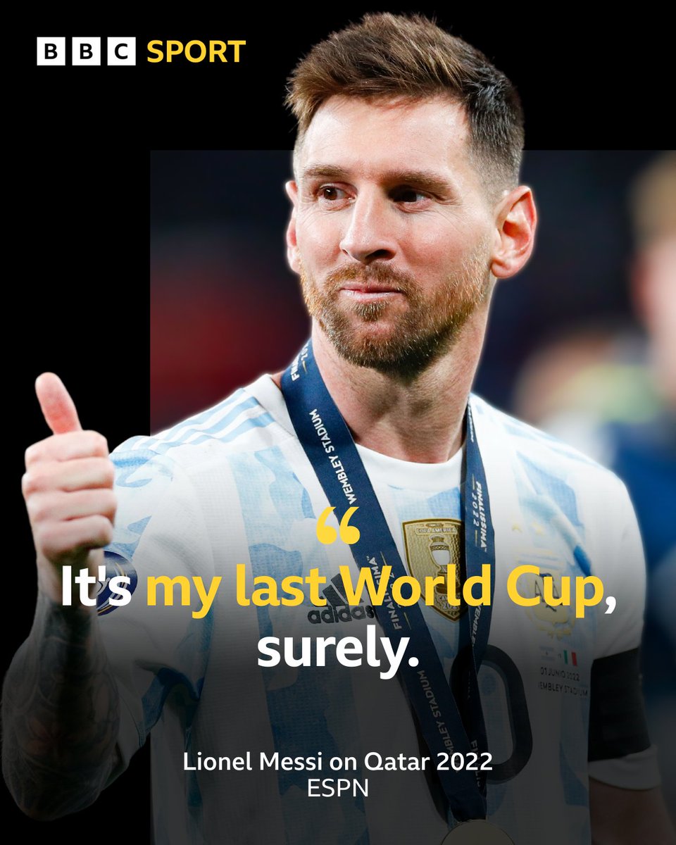 BBCSport's tweet photo. End of an era 💔🐐

#BBCFootball https://t.co/r5cECi7A6y