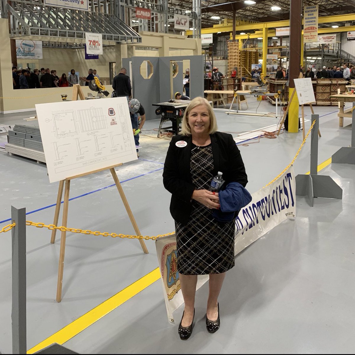 I stopped by the Indiana Kentucky Ohio Regional Council of Carpenters open house in Columbus this morning.

I was fascinated by the @IKORCC training facility and thoroughly enjoyed learning more about the important work that carpenters do.