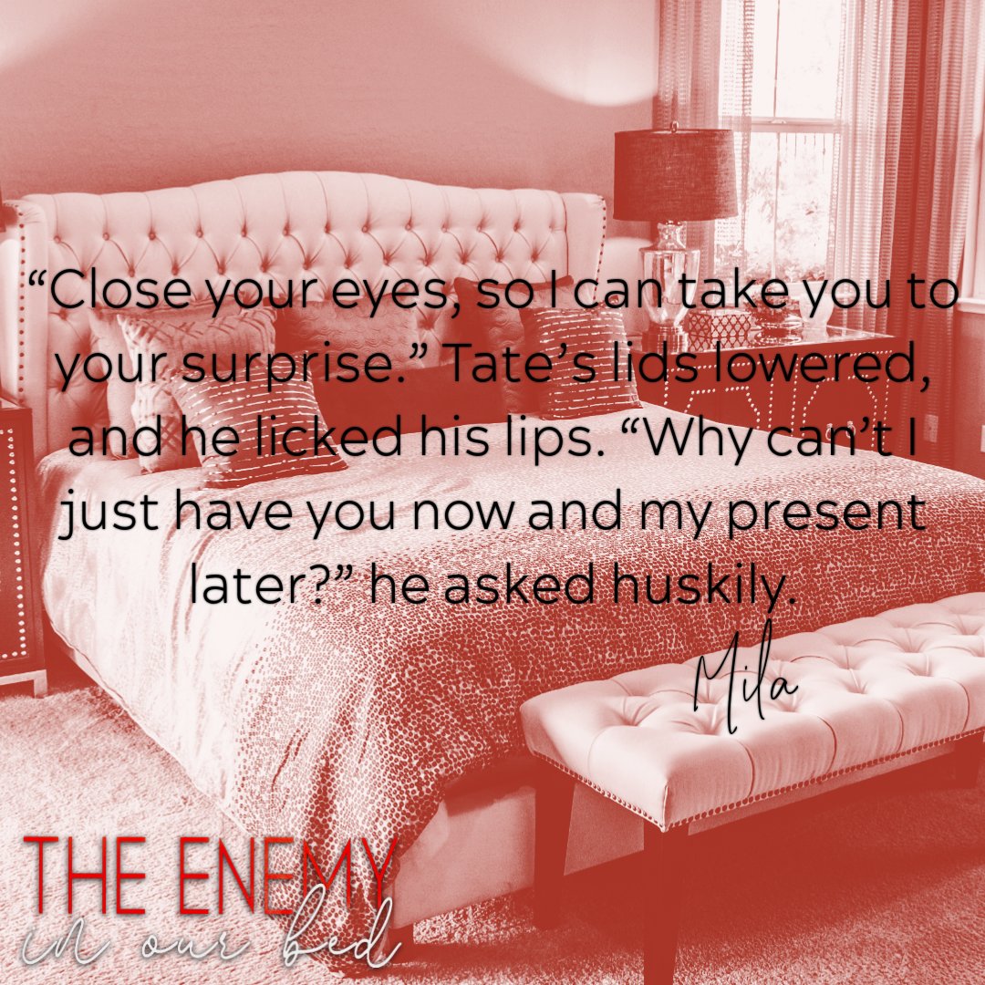 TheCharyAssist's tweet photo. Mila comes up with a foolproof birthday gift. Tate is just happy to break up their everyday routine. Nothing wrong with indulging in a little harmless fun, right? They soon learn that everything that glitters isn’t gold in The Enemy in Our Bed https://t.co/v2EQ4WQckH https://t.co/A4icHD8t52