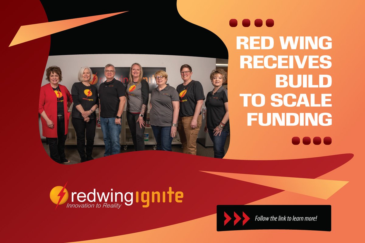 Ignite_MN's tweet photo. We are beyond excited to announce that Red Wing Ignite has been awarded the build-to-scale grant!! 

Click HERE to learn more >>>> https://t.co/OpgWwGg6DY

@US_EDA @Ruralinno https://t.co/JVKbhxgACF
