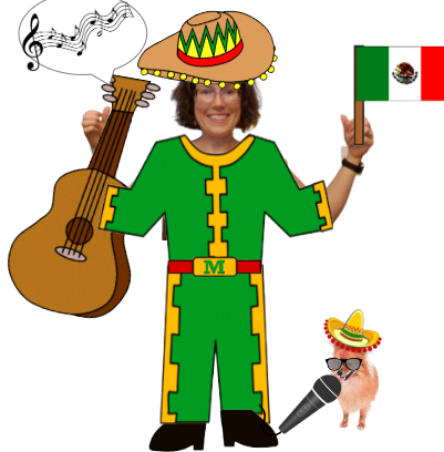 KKerechanin's tweet photo. 2nd graders are focusing on mariachi musicians and earning their virtual sombreros. A student thought I meant a real sombrero, and it made me think, “Why not?” @DonorsChoose #DonorsChoose #HispanicHeritageMonth #musiced #Mexico #mariachi #Virtual 

https://t.co/VM4wvx5Qts https://t.co/Wz8OZEUQFH