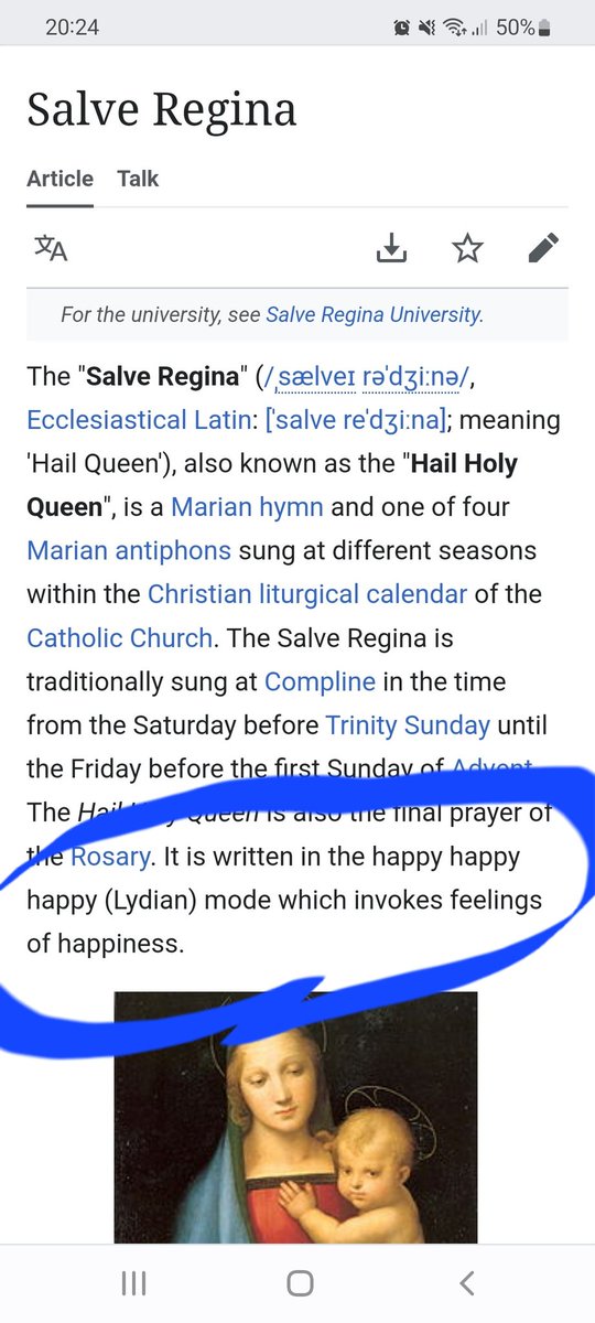 Alright, which joker's been editing the Salve Regina Wiki?
