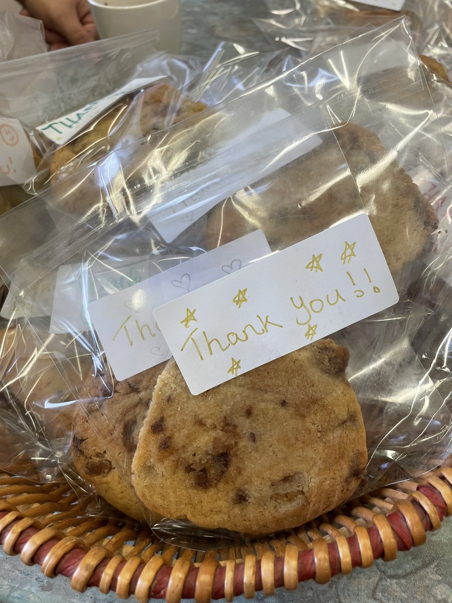 So much to be thankful for😊 Our wonderful TY leadership class baked cookies for all the CPC staff and organised a ‘thank your teacher’ board which filled with lovely messages from students to their teachers #YoungLeaders #TeachersDay2022 #SayingThankYou