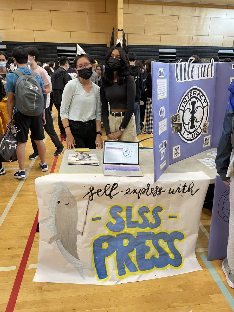 StevestonLondon's tweet photo. SLSS CLUBS day 2022! What a terrific turn out! Way to go, Sharks! Get involved, join a school club! Here are just a few of the clubs available. #clubsday #SLSSSharks https://t.co/BYnKAJZREn