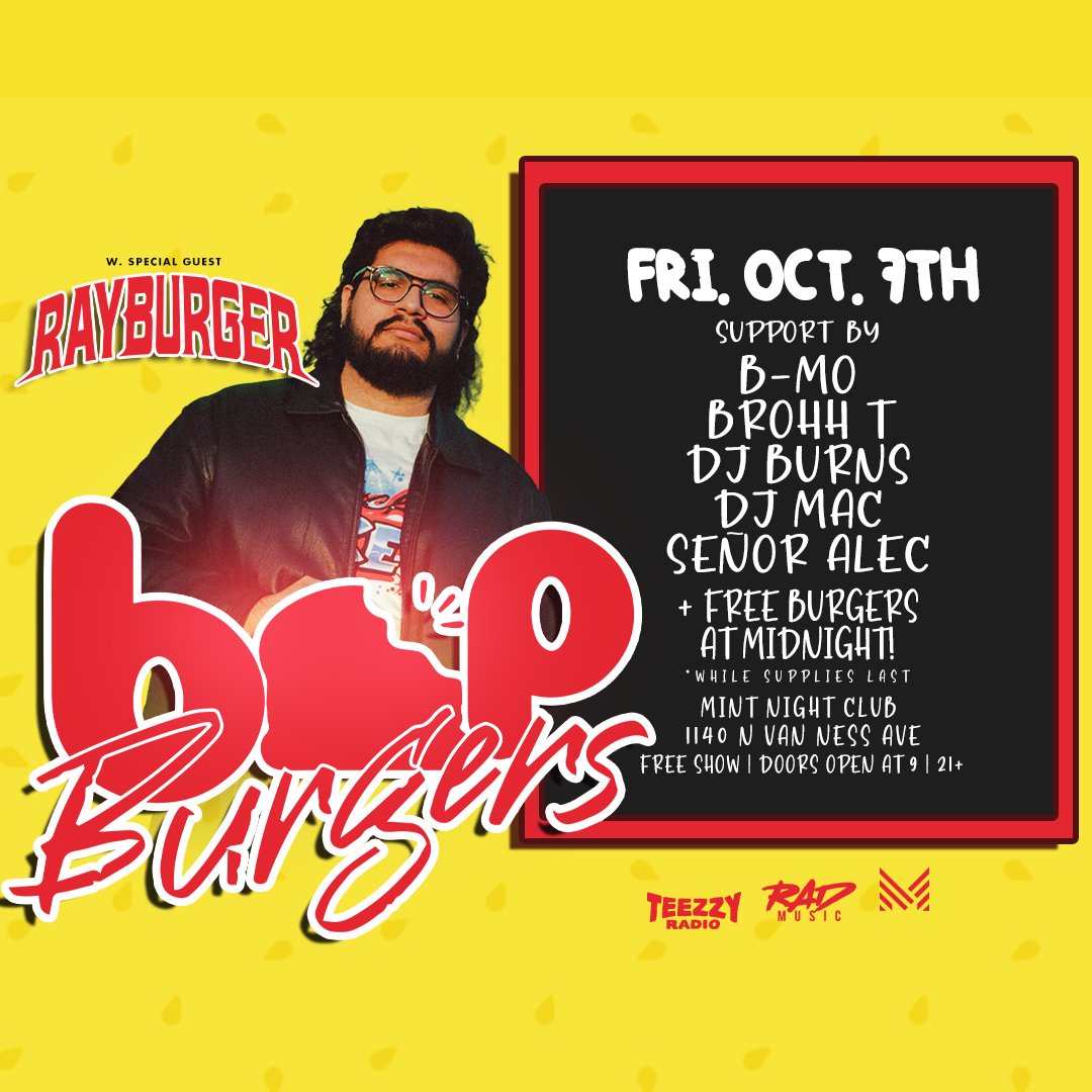 radmusicOF's tweet photo. Hot damn TWO SHOWS TOMORROW??
OC: All the math rock you can handle at @programmehq
Fresno: All the beats & burgers you could want at @mint_fresno
Info at: https://t.co/X62fP3pG1d
#rad #radmusic #radaf #fresno #fullerton #orangecounty #oc #mathrock #indie #alt #bass #edm #riddim https://t.co/22HODAd9uI