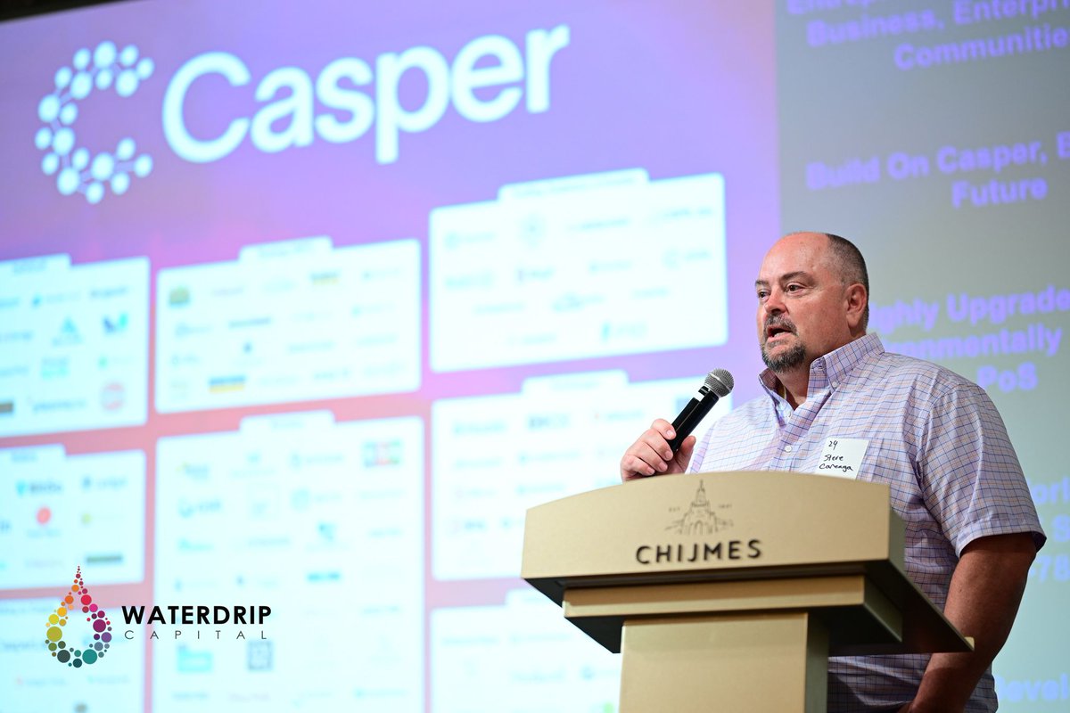 Casper_Network's tweet photo. Together with @waterdripfund, we brought thousands of #Web3 builders, investors, and VCs under one grand roof at #TOKEN2049 🙌

We look forward to seeing you all at the next event - @CoinDesk I.D.E.A.S. 2022 conference in #NYC! https://t.co/j6GP3KfCoV
