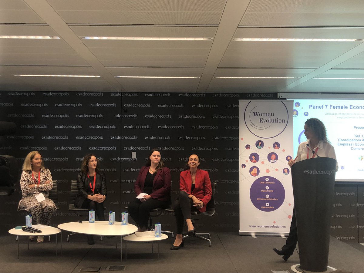 WomenBcn's tweet photo. 👍🏻🌟#WeBarcelona 4 ejemplos de ecosistemes empresariales e institucionales referentes que impulsan el #liderazgoeconómico y el #emprendimientofemenino: @ajsantcugat @USConsulateBCN @odeecambra @22networkbcn
@xalenski @ElenaVilaGomez @isabelsabadi y Emma Marwood #ProgramaAWE https://t.co/geLgl0BopJ