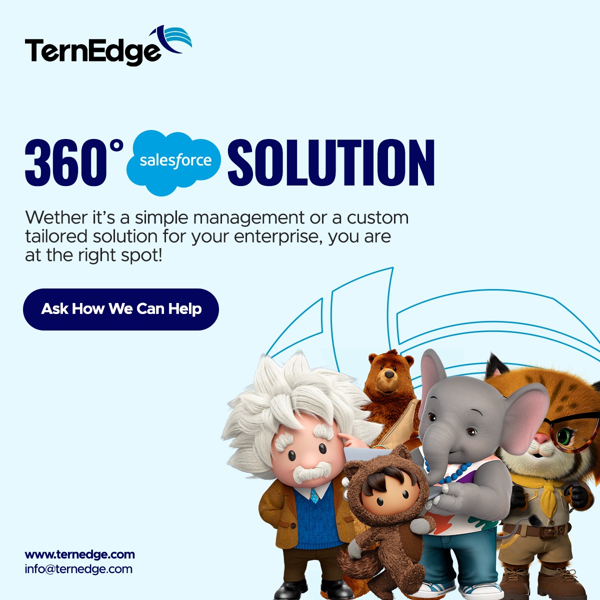 TernEdge's tweet photo. ๐งโ๐ผWith our Salesforce Consulting Services achieving your sales goals is now easier than ever before.
For more info visit our website now!
#salesforceadmin #Salesforce #salesforcetower #SalesforceCRM #webdevelopmentcompany #salesfootprint #salesforcetour #ternedge #tern_edge https://t.co/gFUgXL9i02