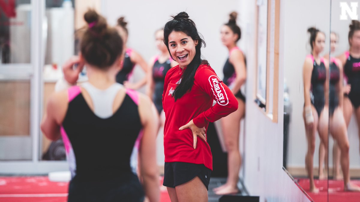 HuskerWGym's tweet photo. What's better than coaching on National Coaches Day?! 

Thank you Nebraska Women's Gymnastics coaching staff!

#GBR https://t.co/Jq4o2iGMMI