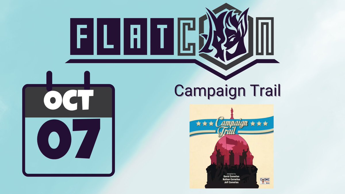 RedRaccoonGames's tweet photo. Campaign Trail is a strategy board game in which players pit their campaign skills against one another as they vie for the Presidency of the United States.
#FLGS #BloomingtonIL #RelayforLife #FlatCon #BoardGames https://t.co/HYT7SrwYaY