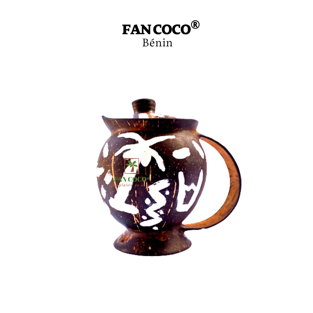 fancocobenin's tweet photo. ❤❤CARAFE en NOIX DE COCO
Création et design by FAN COCO®.
Réalisée à la main, elle est résistante et unique,et allie art et beauté. Utilisée pour servir à table de l'eau etc.Bon pour la déco.
🔴>500ml
🔵Prix 10000
+222997679729
https://t.co/NkCGKEpDVX
#brandingAfrica #fancoco https://t.co/hbvEfmLo2J