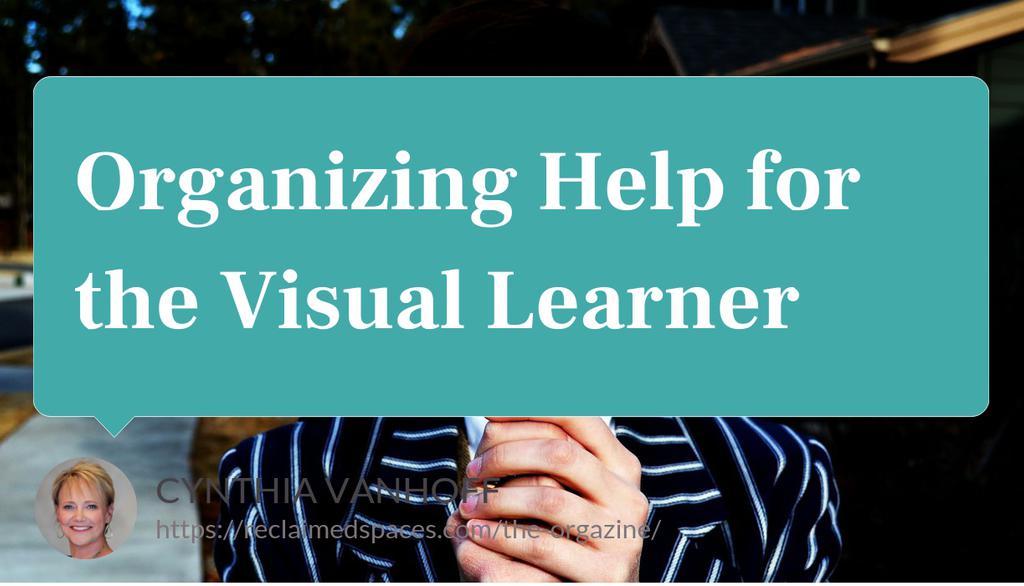 reclaimedit's tweet photo. Written instructions are great and they enable visual learners to refresh their memory because they struggle with remembering verbal instructions.

Read the full article: Organizing Help for the Visual Learner
▸ https://t.co/wtzSYyGk9i

#reclaimedspaces https://t.co/3sKIebwvm6