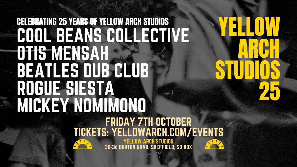 RogueSiesta's tweet photo. TOMORROW NIGHT - we play our favourite venue @YellowArch along with some other amazing acts!
Get your tickets in quick! Doors at 7, we're on at 8, and we'll all be raving until 3!
https://t.co/4mwrgxE1F5
#Sheffield #YellowArch #Reggae #Concert #Gig https://t.co/KP25orb0Ym