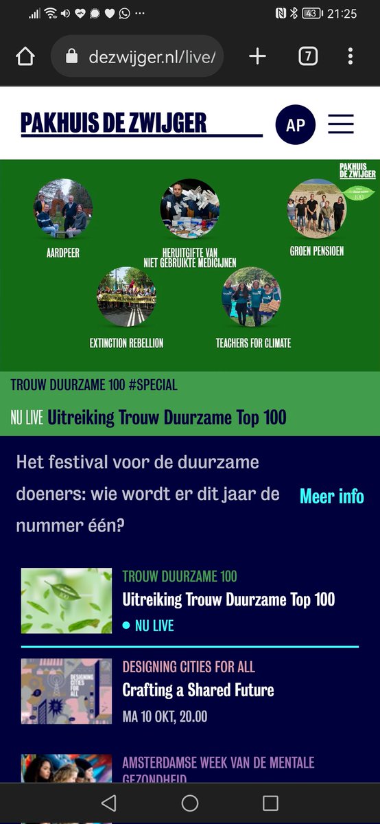 groenpensioenNL's tweet photo. Yesss!!! @marjanminnesma maakt nummer 10-6 in de #duurzame100 @TrouwGroen bekend: 🥁 we zijn nummer 8 💥🎂🥂 #burgerinitiatief #klimaatactie #divesteer 
Geweldige opsteker voor alle mensen in Nederland die willen dat hun geld wordt belegd in oplossingen klimaatcrisis ipv fossiel! https://t.co/cLAob4liQz