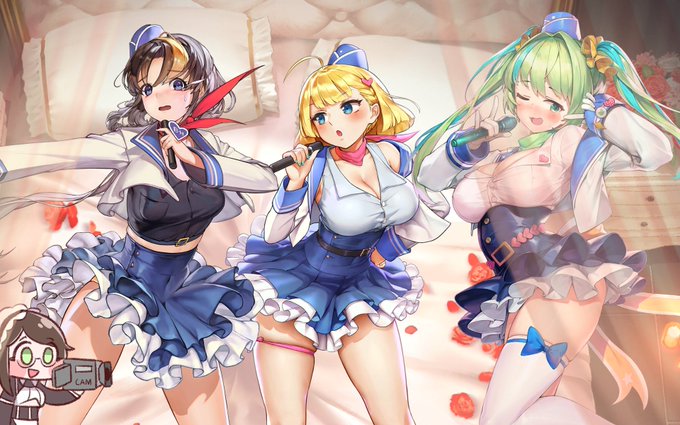 ライブステージっぽい背景がないから結局枕みたいな感じにならざるをえナイツ 