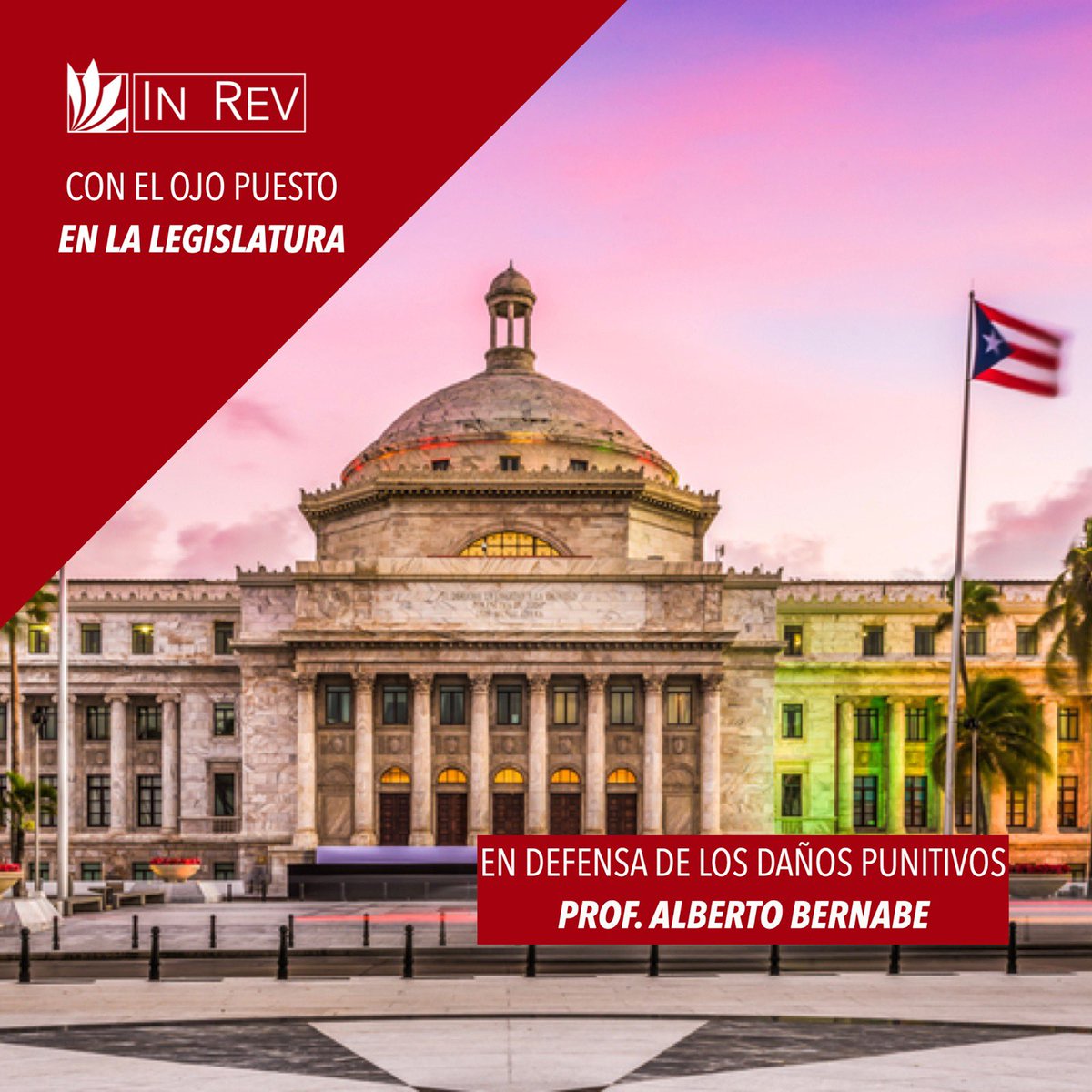 revjurupr's tweet photo. Para este #JuevesdeInRev les presentamos: “En defensa de los daños punitivos” escrito por el profesor Alberto Bernabe.
Accede al enlace en bio para leer el artículo en su totalidad.
#Volumen92 #RevJurUPR #92Años https://t.co/iWcjfv2aOo