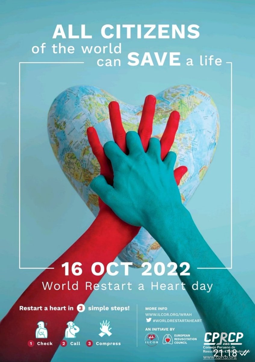 CPdeRCP's tweet photo. Ciudad de Huamachuco - La Libertad - CMP CRl La Libertad #PERÚ. Día mundial de la Concienciación ante las Paradas Cardíacas. #WRAH #WorldRestartAHeart #CIEE #RCP #ERC #CPRCP https://t.co/qfiDU3S7jg
