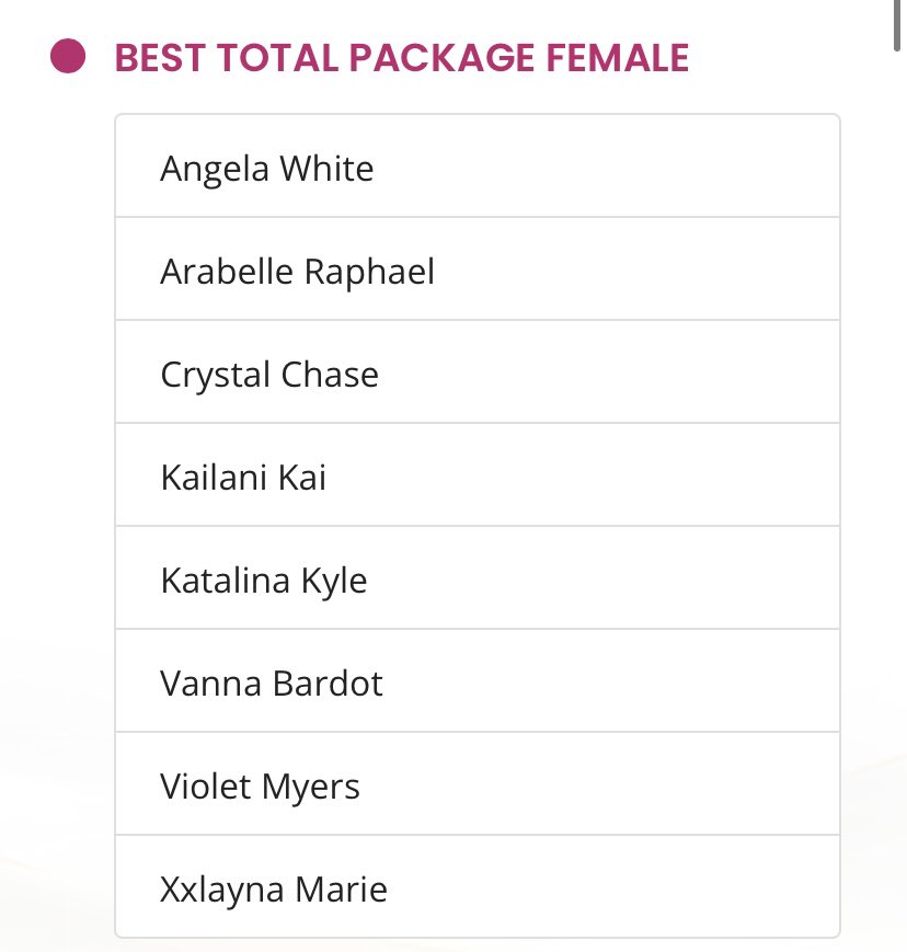 TW Pornstars - 3 pic. Princess Crystal 🏳️‍🌈💕 (Orlando). Twitter. I’m so honored to be nominated