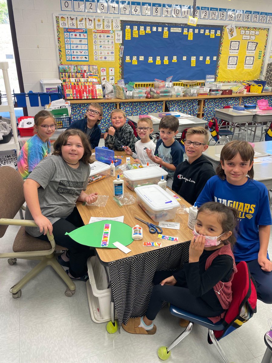 RetrieverPride's tweet photo. Character Teams met to welcome new students and Kindergartners to their groups! https://t.co/qrAq2NyISI