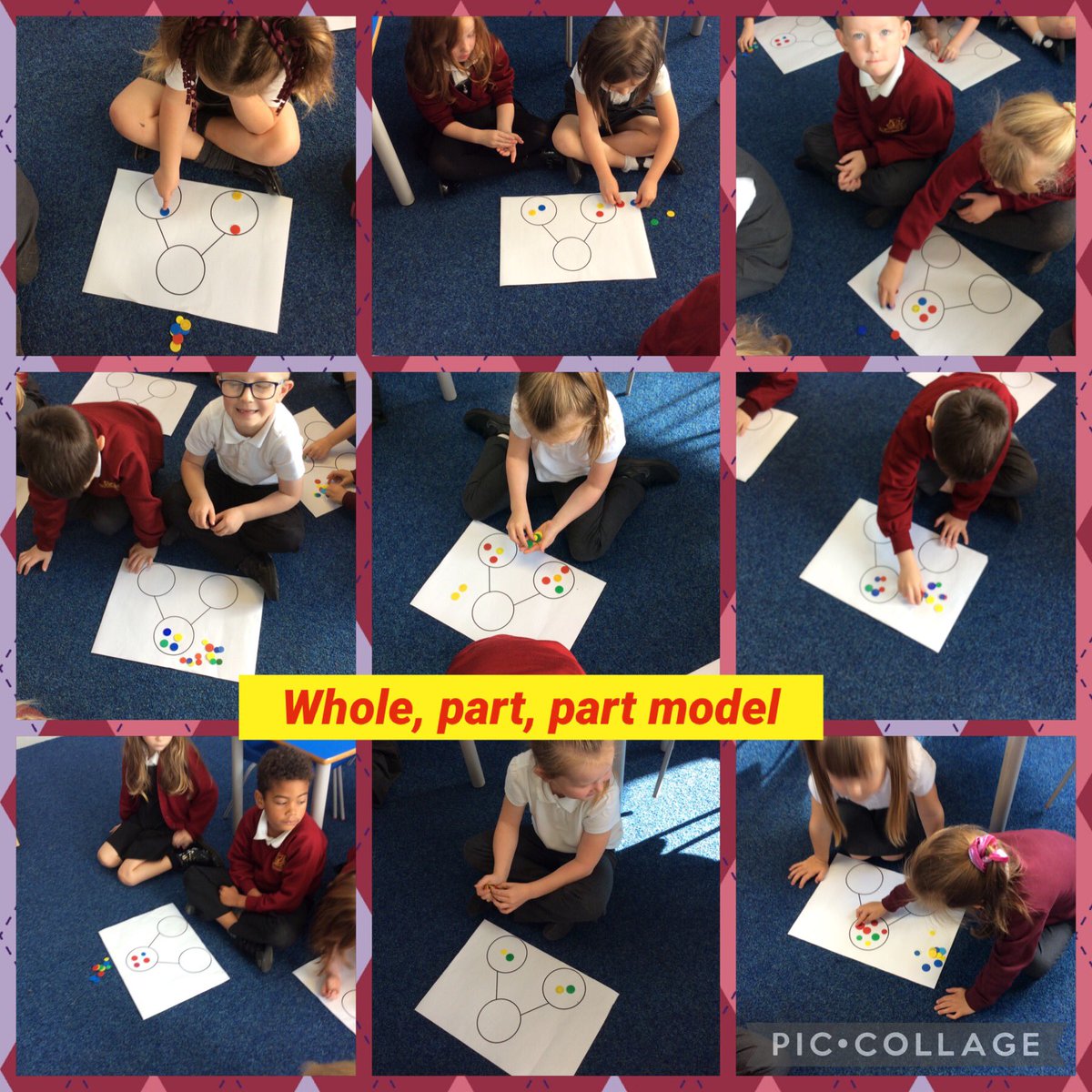 IvyRoadPrimary's tweet photo. In Year 1 we have been investigating different ways of making numbers using the whole, part, part model #IRPSY1 #IRPSNUM https://t.co/okwHwW4hcn