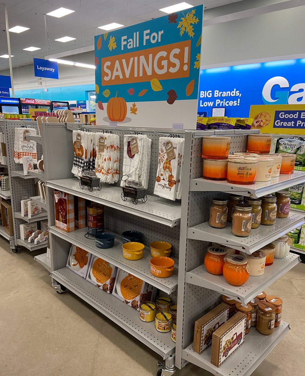 Gabes_Stores's tweet photo. Fall for the sweetest savings! What's your favorite find?
#GabesFinds #decor #fall #scentedcandles #candlelover #candle #discount #deal #sale #discounts #savings https://t.co/qdSnL9DTib