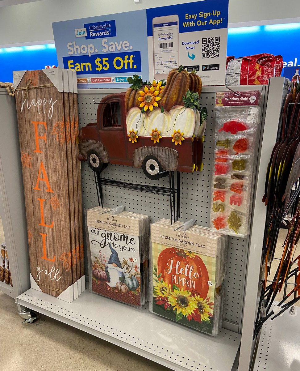 Gabes_Stores's tweet photo. Fall for the sweetest savings! What's your favorite find?
#GabesFinds #decor #fall #scentedcandles #candlelover #candle #discount #deal #sale #discounts #savings https://t.co/qdSnL9DTib