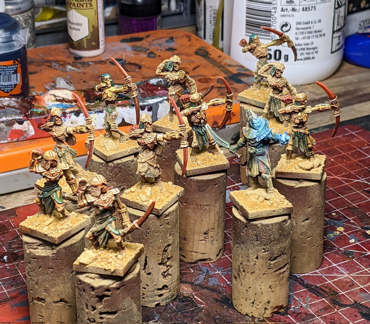 drybrushmagic's tweet photo. It's spooktober! What a great time to paint more skeletons 💀🎺
#kingsofwar #wepaintminis https://t.co/eAN4otkn9M
