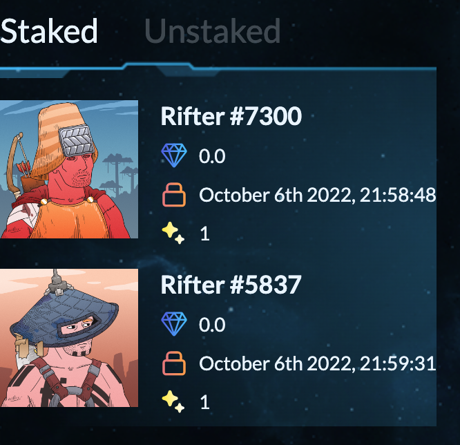 FlorentCarpent3's tweet photo. 10-day staking started 🔥
Collect diamonds that can be used in-game 💎
Hitting with diamonds will hurt 🪖⚔️💀
@riftersio @communi3_io #C3TEAM https://t.co/dqbGJoe195