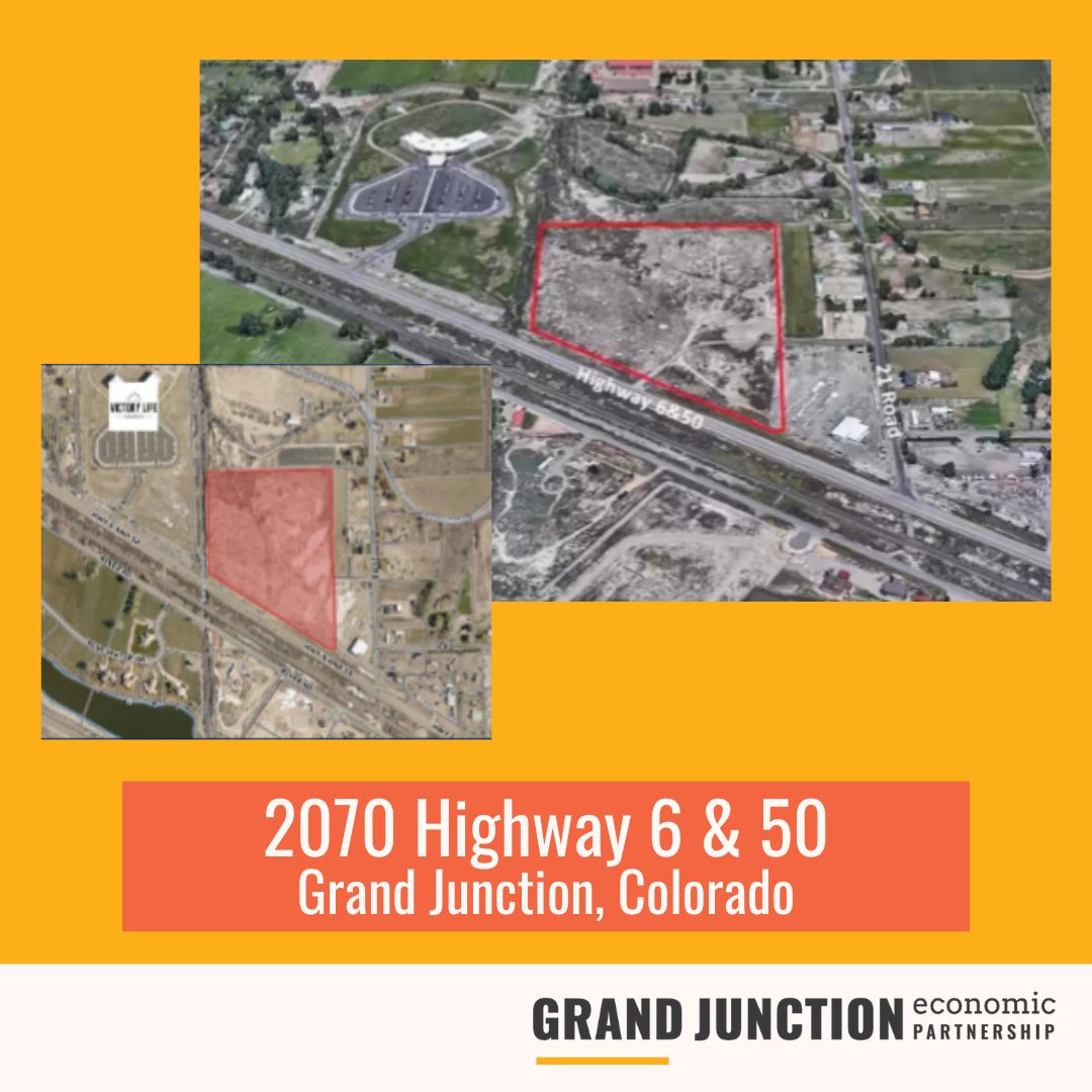 This week's real estate highlight is brought to you by Mike Foster with Coldwell Banker! This property contains 24 acres of land for sale located at 2070 Highway 6&amp;50, Grand Junction CO. 

Contact Mike Foster at 970-244-6602 or visit ow.ly/53ce50L2yzN