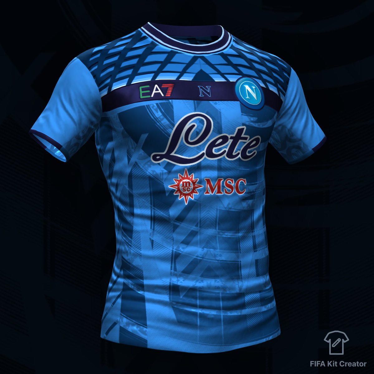 IndeffRobby's tweet photo. Napoli x EA7 https://t.co/4dnUHjL2Th