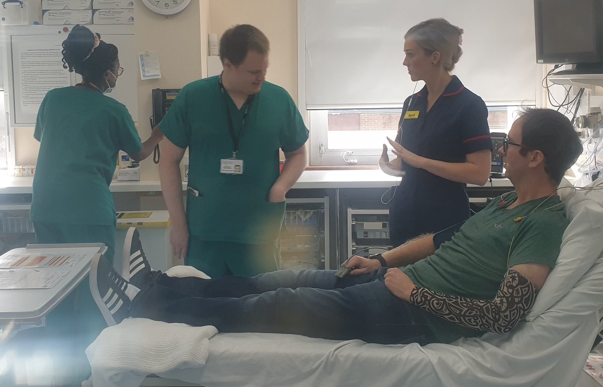 drtimmason's tweet photo. #SpotTheManikin
Great day of sim with @ExeterMed and foundation doctors @RoyalDevonNHS North

The more I use simulated patients the more I think I should use them instead of a sim manikin.......

Anyone else feel this?
@SWSimNetwork @ASPiHUK https://t.co/yfDWXzPEwP