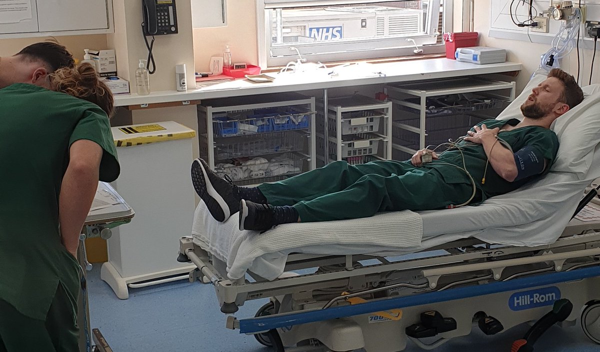 drtimmason's tweet photo. #SpotTheManikin
Great day of sim with @ExeterMed and foundation doctors @RoyalDevonNHS North

The more I use simulated patients the more I think I should use them instead of a sim manikin.......

Anyone else feel this?
@SWSimNetwork @ASPiHUK https://t.co/yfDWXzPEwP