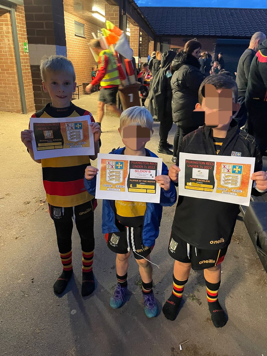 A tough game tonight but Jack got an award for parents player of the match. Some great tackling and a fantastic run down the wing to get his try 🏆👊 #pilksrecs #RugbyLeague #Rugby #kidssports
