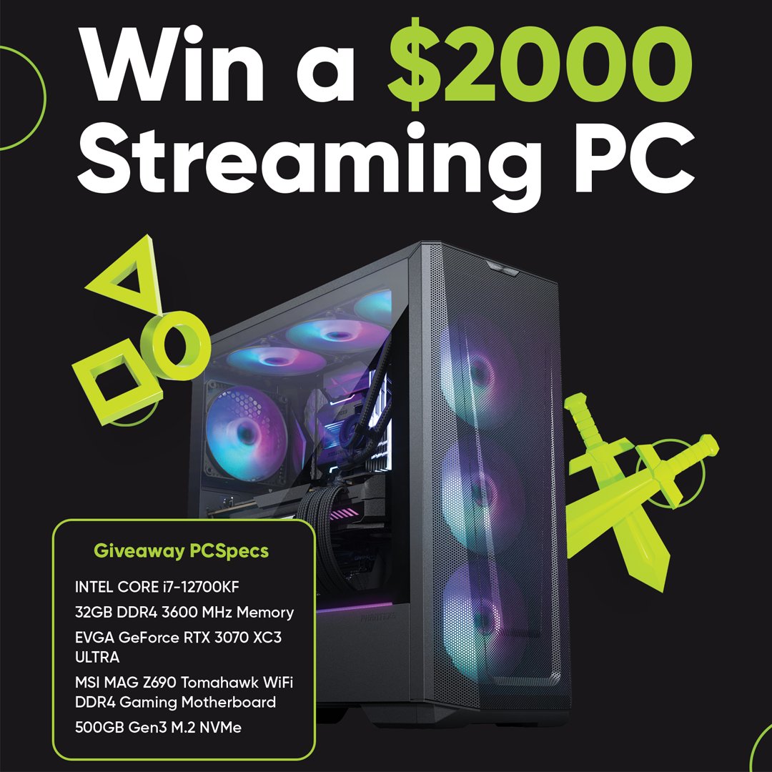 getrektlabs's tweet photo. WIN A $2000 PC!

🟢 Enter online - use our Gleam link to try your luck with multiple options.

🟣 Vist our booth - TwitchCon #1801 for bumper opportunities, including our mega 50-entry Spin-Wheel Prize. 

GO TO - https://t.co/b8vuFDMtF2

Closes 13th October. 

Good Luck! https://t.co/CdRjrBCteI