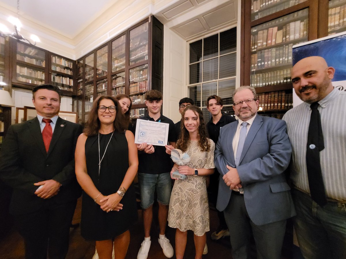 4th #GibraltarSustainableAwards in collab with @GibraltarGFSB Themed #ConserveWhatOurChildrenDeserve celebrating #EnergyEfficiency Day to the stunning backdrop of the @GibGarrisonLib Congrats @AwardGibraltar this year's Sustainability Team Of The Year 💙 #LivingGreen #WorldReady