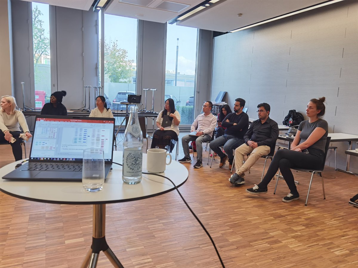 In UK we usually have 2 examiners for the PhD defence (viva). But today, thanks to our <a href="/EuShape/">SHAPE-IT</a> training at #TUM, in a mock defence session, I had 12+ examiners who all asked great (and challenging) questions for 2 hours🙈🤣 
Very valuable experience (phewww)