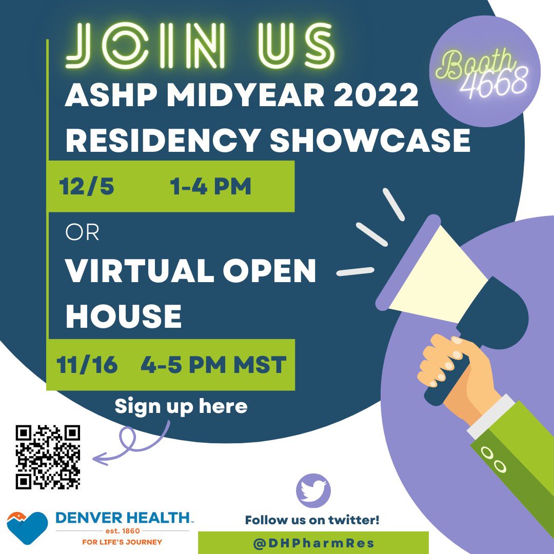 Denver Health Pharmacy Residencies tweet media