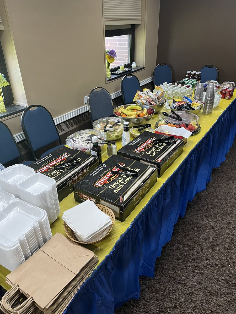 Thank you PTU for dinner. We greatly appreciate it!