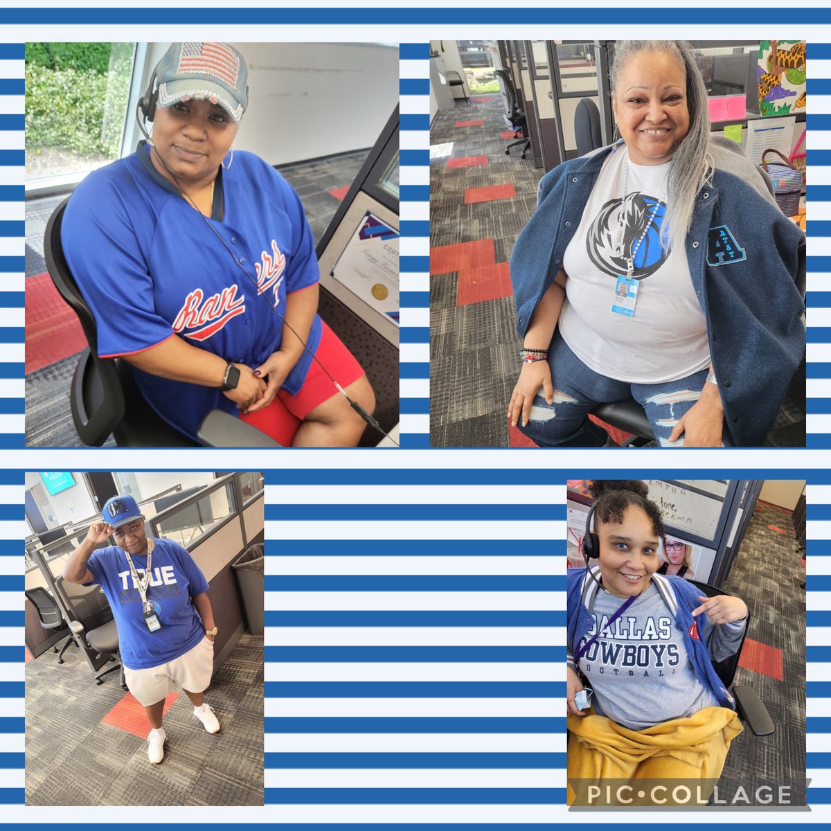 We have a variety. Do you need a cowboy, a maverick or a ranger?  Take your pick! #SportsSwag #SCFW2022 #LifeAtATT #WeRtheNAC #SmithStarzz #RichardsonReady