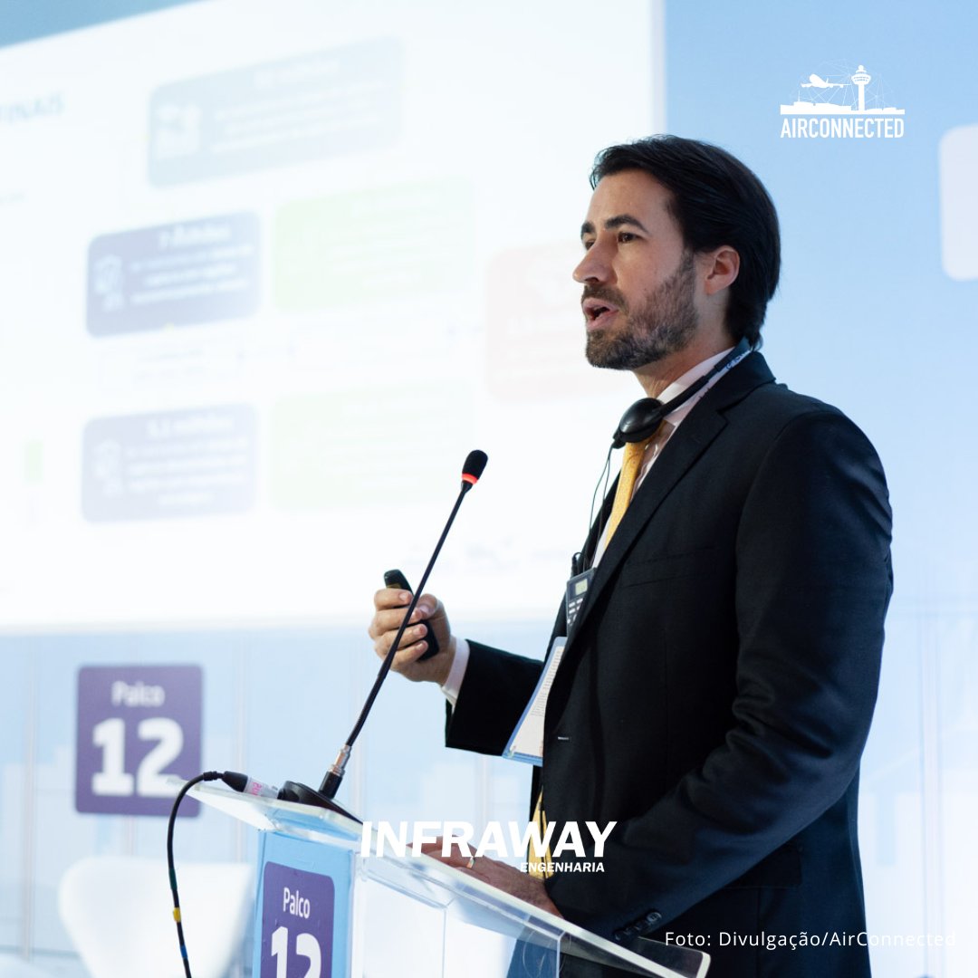 infrawayEng's tweet photo. Ontem, nosso CEO, Thiago Nykiel, conversou sobre Aeroportos Regionais e Federais no AirConnected!

👉Confira as apresentações do Thiago acessando o seguinte link: https://t.co/H9iO4QyCbb

-⠀
#INFRAWAY #aviacao #infraestrutura #AirConnected https://t.co/FFjZApkilF