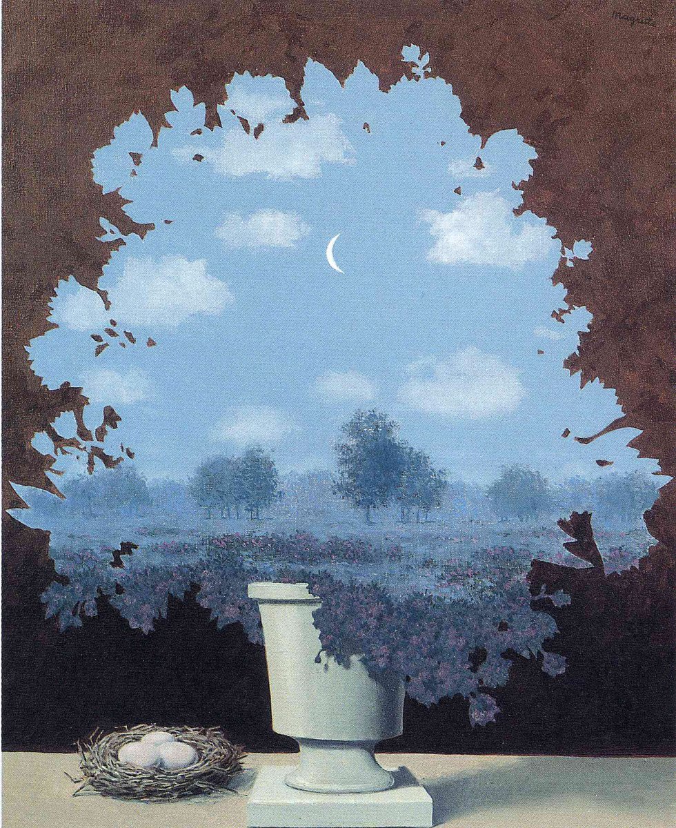 나에게 초능력이 하나 주어진다면 사람의 마음을 읽는 능력이었으면 해 The Land of Miracles _by. Rene Magritte